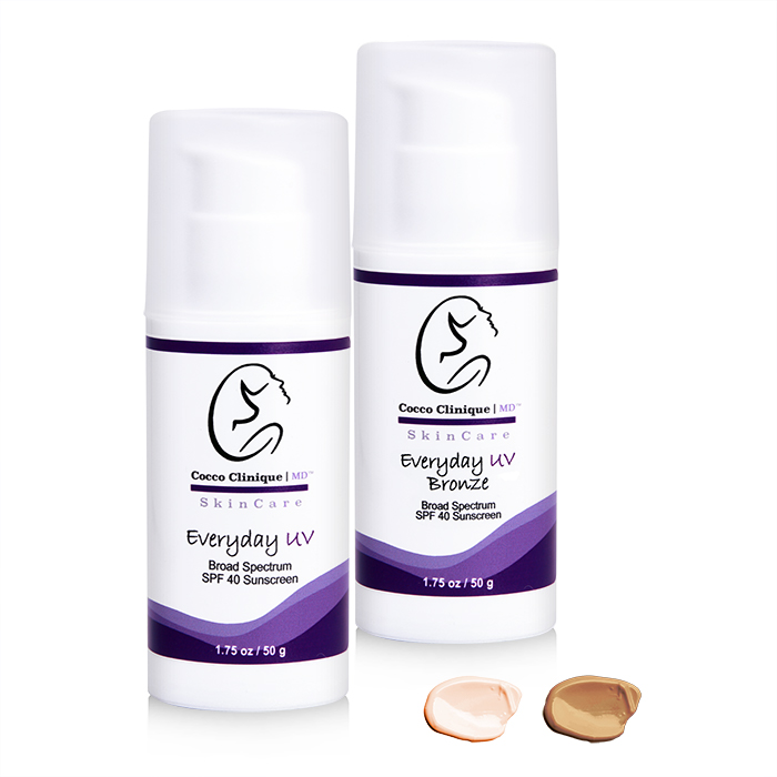 Cocco Clinique MD Everyday UV - White background