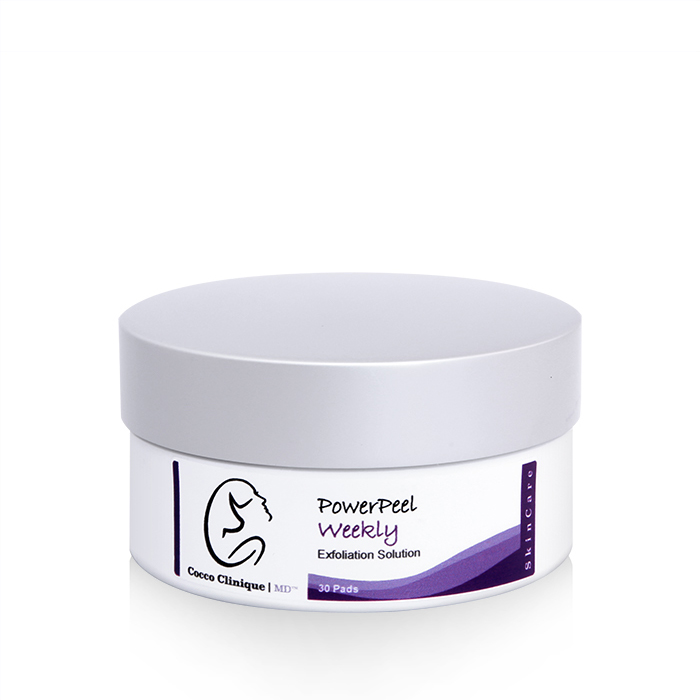 Cocco Clinique MD PowerPeel Weekly - White background